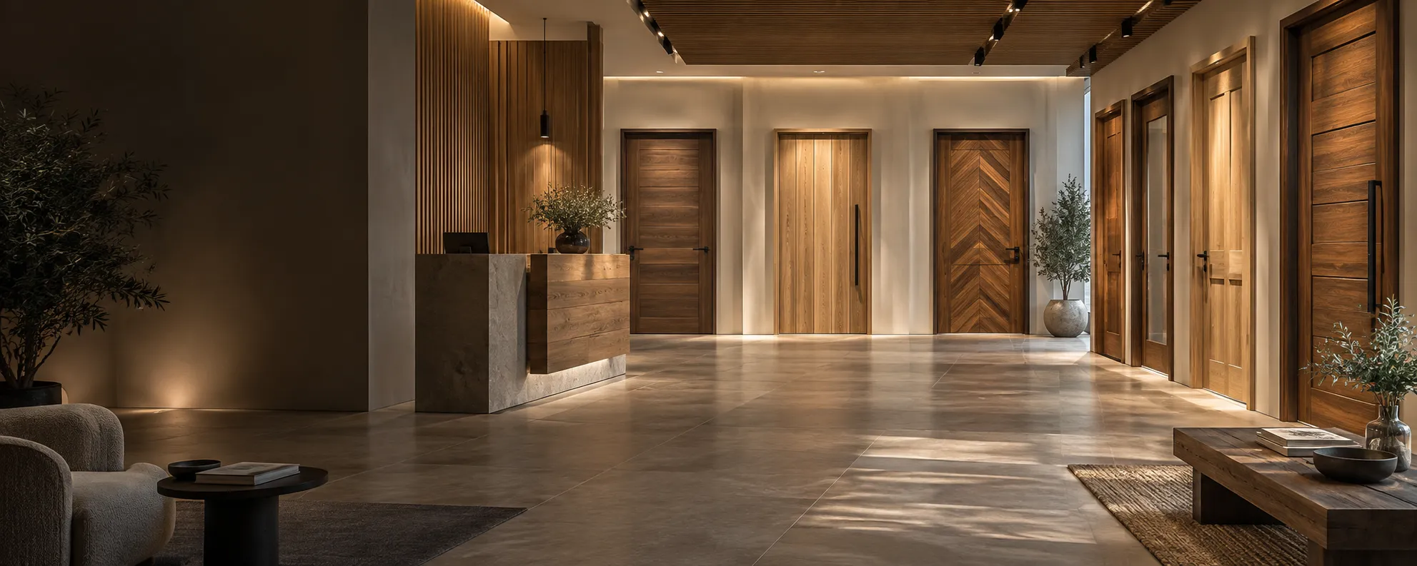 Solid Doors showroom reception